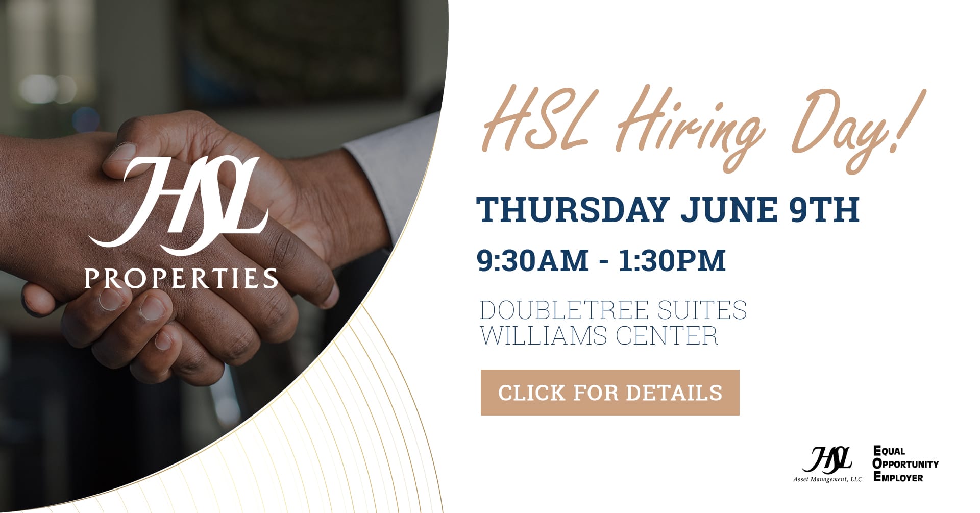 HSL Hiring Day Thursday June 9th, 2022