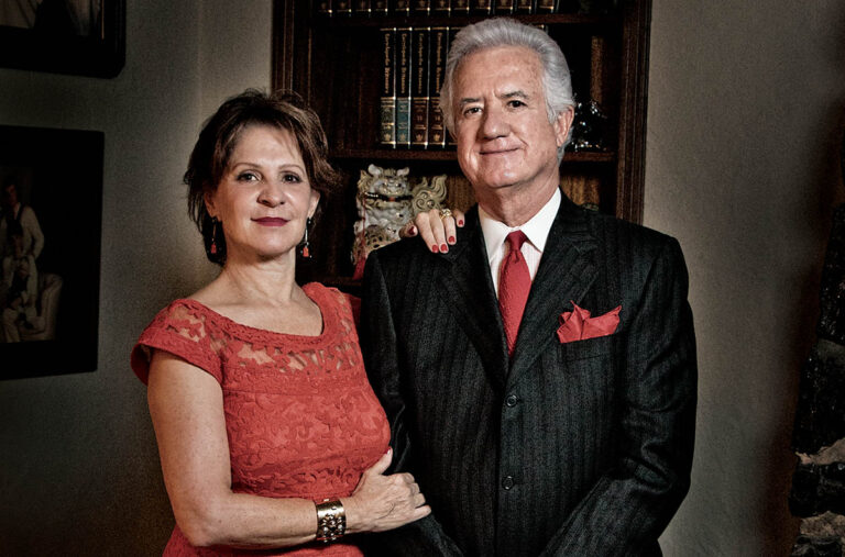 Humberto and his wife, Czarina